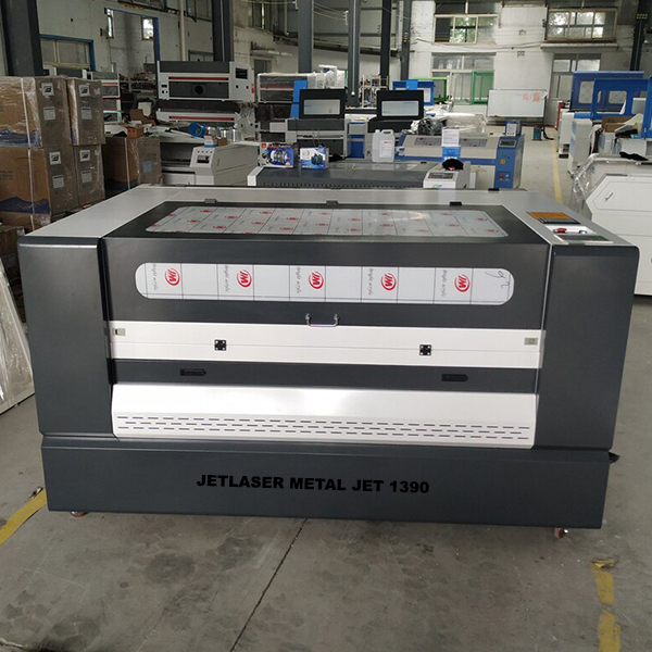 Станок лазерной резки металла Co2 JETLASER METAL JET 1390 RECI W8 150Вт RUIDA RD6332M, головка для металла с автофокусом и датчиком дистанции, 57